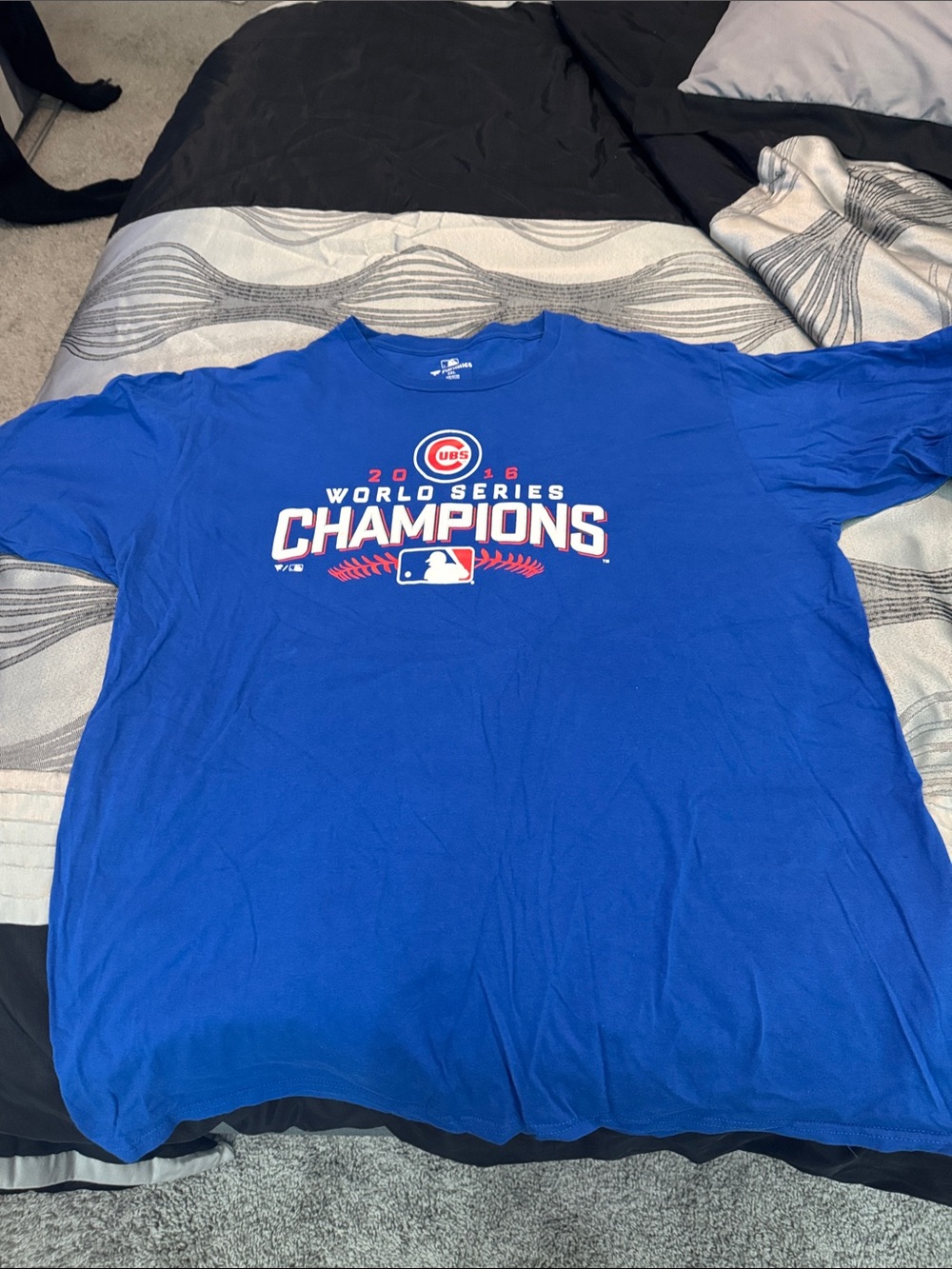 Fanatics Royal Blue 2016 World Series Champions Tee